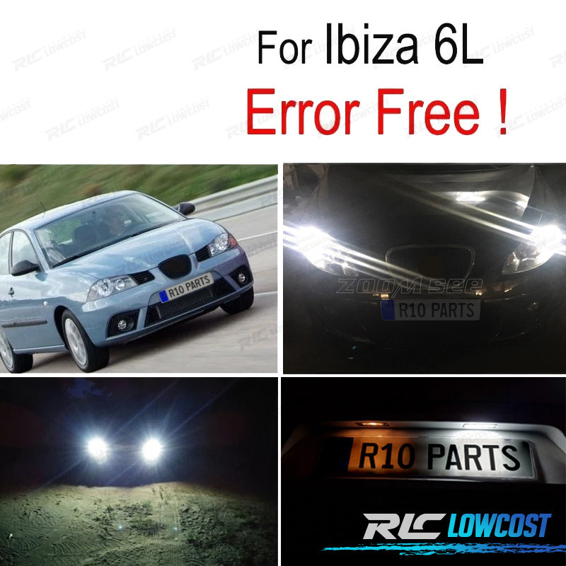 Pack de LEDs de luces de posición para Seat Ibiza 6L