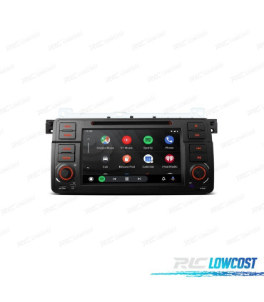 Para BMW E46 M3 7 Pantalla Táctil Android DVD USB GPS Navegación Bluetooth